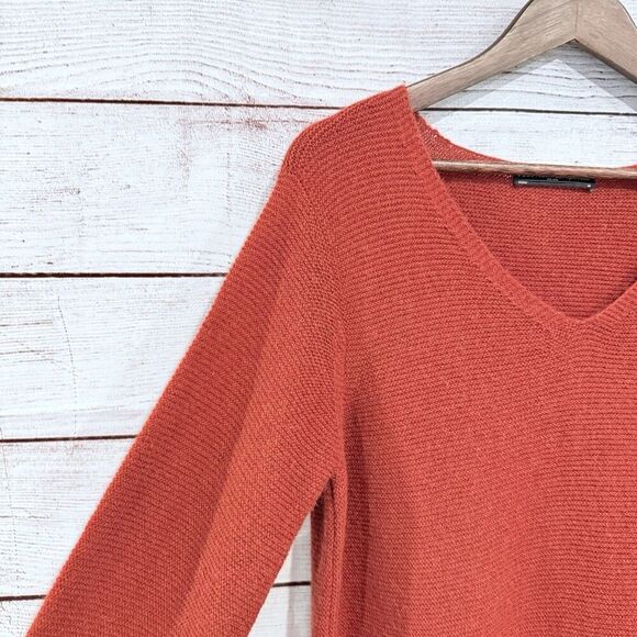 Peruvian Connection Long Sleeve Sweater Dress Medium Minimalist Royal Alpaca - Picture 7 of 9